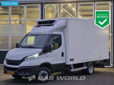 Iveco Daily 35C18 3.0L Automaat Koelwagen Carrier Xarios 350 230V stekker Koeler Kühlwagen Bakwagen 15m3 Airco Cruise control