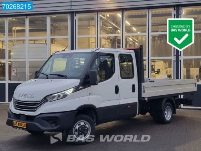 Iveco Daily 35C21 3.0 210PK 2025model Dubbel Cabine Open laadbak 3.5t Trekhaak CarPlay ACC LED Pritsche Pickup Airco Dubbel cabine Trekhaak