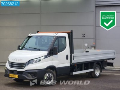 Iveco Daily 35C21 3.0L 210PK Automaat 3.5t trekhaak Open Laadbak Dubbellucht 410cm lang Pickup ACC Airco Trekhaak