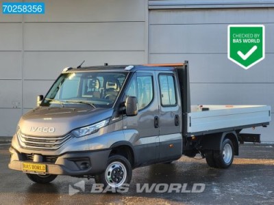 Iveco Daily 35C21 Automaat 2025model Open laadbak Dubbel Cabine CarPlay ACC LED 3,5T Trekvermogen Pritsche Pickup Airco Dubbel cabine