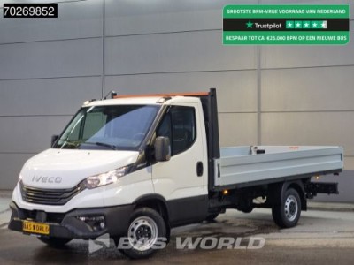 Iveco Daily 35S14 Automaat Open laadbak 2025 model 3,5t Trekhaak Camera Airco Cruise Pritsche Pickup Airco Trekhaak Cruise control