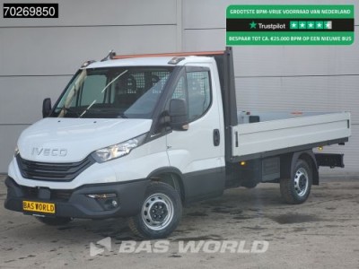 Iveco Daily 35S16 Automaat 160PK Open laadbak 2025 model 3,5t Trekhaak Camera Airco Cruise Pritsche Pickup 2m3 Airco Trekhaak