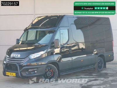 Iveco Daily 35S16 Automaat Black Edition L2H2 Airco Cruise Velgen 3500kg trekgewicht 12m3 Airco Cruise control