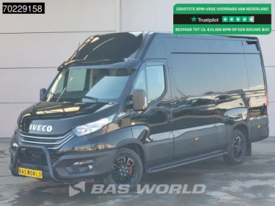 Iveco Daily 35S16 Automaat Black Edition L2H2 Airco Cruise Velgen 3500kg trekgewicht 12m3 Airco Cruise control