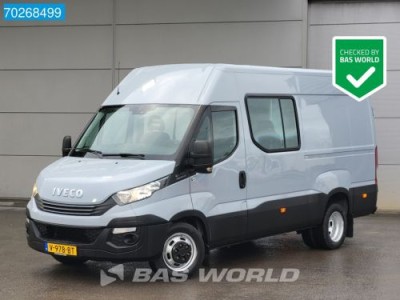 Iveco Daily 40C18 3.0L Automaat Dubbel Cabine L2H2 Euro6 Airco Cruise Camera Trekhaak Doka Mixto m3 Airco Dubbel cabine Trekhaak Cruise control