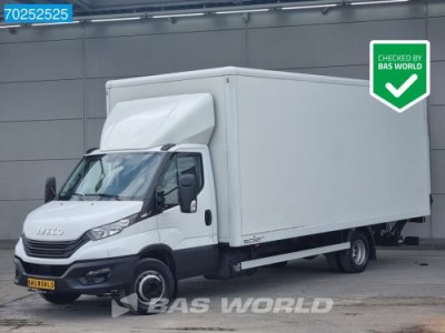 Iveco Daily 72C21 Bakwagen 210PK Euro6 7200kg Luchtvering Laadklep Airco Cruise Camera Meubelbak Koffer Airco Cruise control