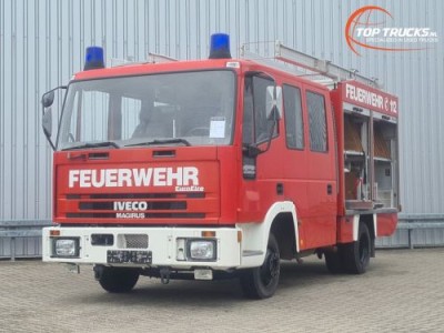Iveco Eurocargo 75E14 600 ltr watertank - Feuerwehr, Fire truck - Crewcab, Doppelcabine