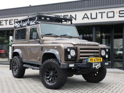 Landrover Defender 90 TD4 SW Rough Limited Edition | Airco | Leder | Lier | Roofrack | Navi | LED |