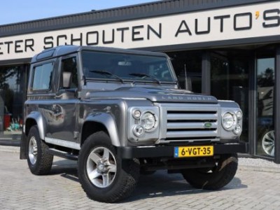 Landrover Defender 90 TD4 SW X-Tech | Airco | Leder | SVX | LMV | Youngtimer | 1e Eigenaar |