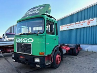 MAN 26 .281FNLW 6x2 DAYCAB CHASSIS (6-CILINDER ENGINE / ZF MANUAL GEARBOX / REDUCTION AXLE / LIFT-AXLE)