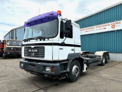 MAN 26.414 FNL-T (6-CILINDERHEADS) 6x4 CHASSIS (EURO 2 / ZF16 MANUAL GEARBOX / REDUCTION AXLES)