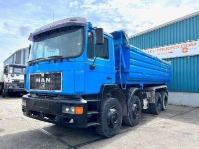 MAN 41.464 F2000 8X4 FULL STEEL KIPPER (EURO 2 / ZF16 MANUAL GEARBOX / ZF-INTARDER / FULL STEEL SUSPENSION / REDUCTION AXLES)