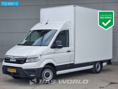 MAN ETGE 3.140 100% Elektrisch Automaat Bakwagen Navi Airco Cruise Meubelbak Koffer Gelsoten laadbak 15m3 Airco Cruise control