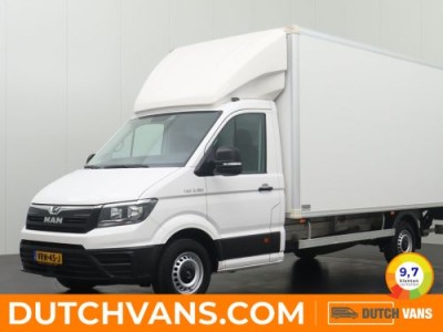 MAN TGE 2.0TDI 177PK DSG Automaat Bakwagen + Laadklep | Nieuwprijs â¬ 57500,-- Ex | Zeer Compleet !