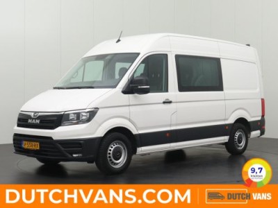 MAN TGE 2.0TDI 177PK DSG Automaat L3H3 Dubbele Cabine 3500Kg TH | Navigatie | Camera | Airco | Cruise | Betimmering