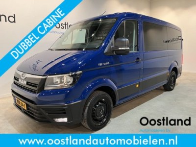 MAN TGE 35 2.0 L3H2 180 PK DC Dubbel Cabine Automaat / Euro 6 / Airco / Trekhaak 3.000 KG / Camera / Cruise Control / CarPlay / 27.800 KM !!