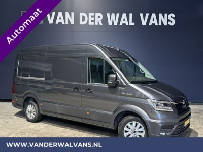 MAN TGE 35 2.0 TDI 140pk Automaat L3H3 (L2H2) Euro6 Airco | Camera | LED | Navigatie | Leder stuur Adaptieve cruisecontrol, stuurwielverwarming, stoelverwarming, apple carplay, lichtmetalen velgen