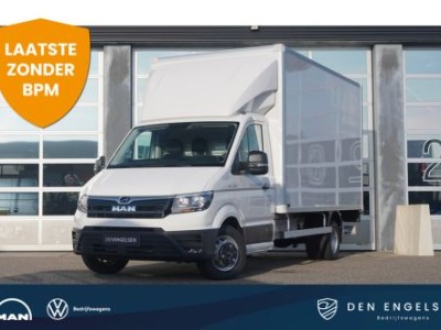 MAN TGE | 5.160 | 2.0 TDI 164PK | L4 | 3,5T TERUGGEKEURD | BAKWAGEN L4.40m B2.11m H2.35m | FACELIFT | NAVI | GEVEERDE STOEL | VERWACHT N