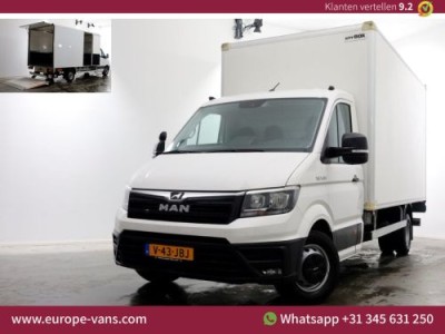 MAN TGE 5.180 2.0 177pk E6 Bakwagen met laadklep en zijdeur L445cm 06-2018