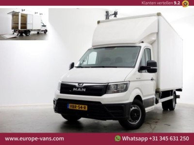 MAN TGE 5.180 2.0 177pk E6 DSG-Automaat Bakwagen met laadklep en zijdeur L453cm 08-2019