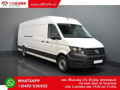 MAN TGE (VW Crafter) 35 2.0 TDI Aut. 180 pk L5H3 2x Schuifdeur/ 270 Gr.Deuren/ Gev.Stoel/ Carplay/ Camera/ Cruise/ Stoelverw./ Airco