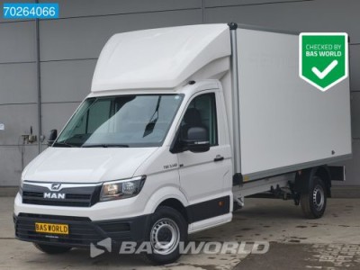 MAN TGE 3.140 Bakwagen met achterdeuren Nieuw!! Airco Meubelbak Koffer 17m3 Airco