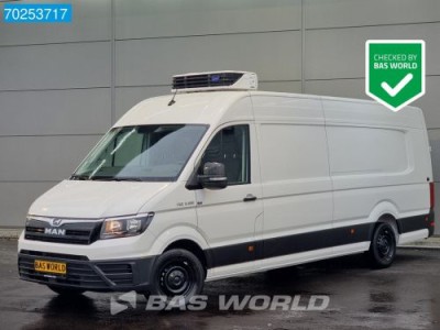 MAN TGE 3.180 Automaat XXL -15 Koelwagen Vries L5H3 Carrier Xarios 350 Kühlkasten 230V stekker Koel Koeler Vriezer Airco Cruise Camera 14m3 Ai