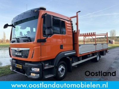 MAN TGL 12.220 BL Euro6 Open Laadbak / Slaap Cabine / Automaat / Airco / Cruise / Trekhaak 3.500 KG