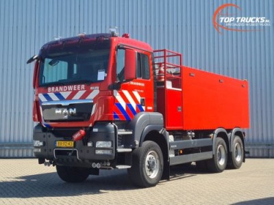 MAN TGS 26.400 6x6 - 14.000 ltr Brandweer, Feuerwehr, Fire - Waterkannon