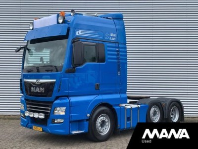 MAN TGX 26.460 6x2/4 BLS 50T XXL Gestuurde Lift-as Stoelverwarming Clima Werkverlichting 12V 24V Luchthoorn Verstralers