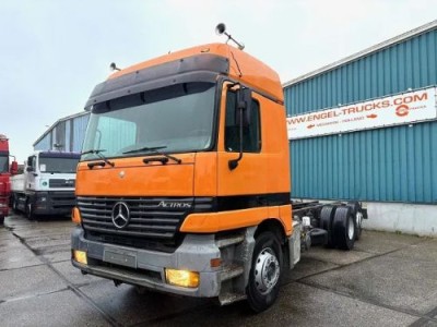 Mercedes-Benz Actros 2540 L 6x2 CHASSIS (STEEL-/AIR SUSPENSION / EPS WITH CLUTCH (3 PEDALS) / AIRCONDITIONING)