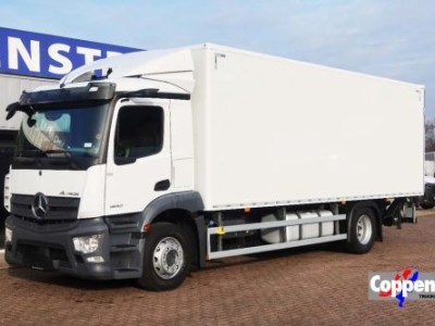 Mercedes-Benz Actros 1840 L Bkawagen+ BAR klep 2.000kg met Gesioleerde bak