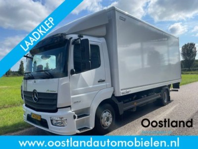 Mercedes-Benz Atego 824 Euro6 Bakwagen met Laadklep 1.000 KG / Automaat / Airco / Cruise Control / Vangmuil / 40.643 KM !!