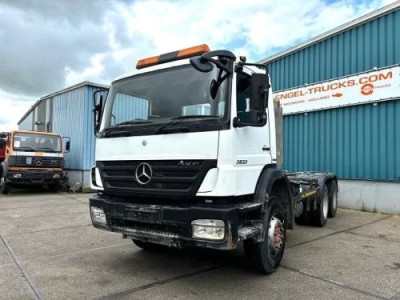Mercedes-Benz Axor 2633 (RHD) 6x4 FULL STEEL CHASSIS (V6 ENGINE / ZF-MANUAL GEARBOX / FULL STEEL SUSPENSION / REDUCTION AXLE / AIRCONDITIONING
