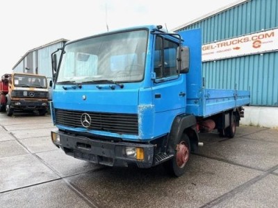 Mercedes-Benz LK 814 (6-CILINDER) FULL STEEL SUSPENSION WITH OPEN BOX (MANUAL GEARBOX / STEEL SUSPENSION / EURO 2)