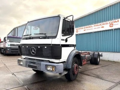 Mercedes-Benz SK 1722 L DAYCAB 4x2 CHASSIS (V6 ENGINE / MANUAL GEARBOX / EURO 2 / STEEL-/AIR SUSPENSION)