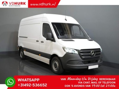 Mercedes-Benz Sprinter 14x! Aut. L2H2 LED/ Standkachel/ Stoelverw./ Climate/ Carplay/ Camera/ Cruise/ Trekhaak