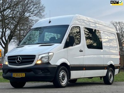 Mercedes-Benz Sprinter 314 2.2 CDI 366 HD DC EURO 6|AUTOMAAT|DUBBELCABINE|NAP|airconditioning|elektrische ramen|trekhaak|radio