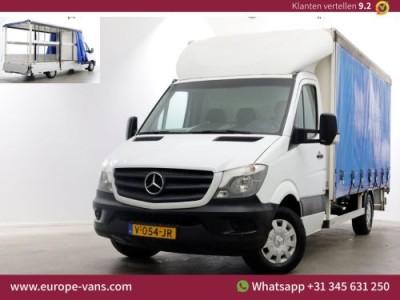 Mercedes-Benz Sprinter 314 CDI 143pk E6 7G Automaat Open Laadbak met huif/schuifzeilen L440cm 10-2017