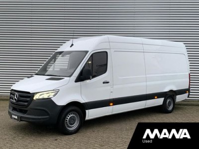 Mercedes-Benz Sprinter 314CDI 143pk L3H2 Automaat LED Cruise Airco Car-Play 360º Camera Sensoren Bijrijdersbank Keyless-Start