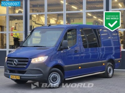 Mercedes-Benz Sprinter 314 CDI Automaat Dubbel Cabine L2H1 Trekhaak 7 zitplaatsen Airco Cruise Camera 7m3 Airco Dubbel cabine Trekhaak Cruise control