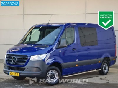 Mercedes-Benz Sprinter 314 CDI Automaat L2H1 Dubbel Cabine Airco Cruise Camera MBUX Trekhaak Doka Mixto L2 7m3 Airco Dubbel cabine Trekhaak Cruise cont