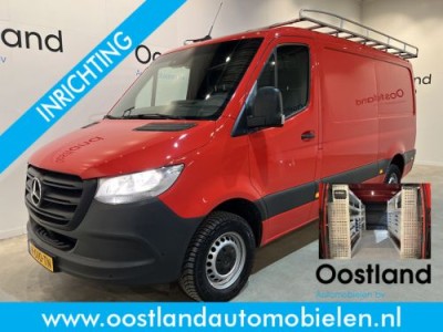 Mercedes-Benz Sprinter 314 CDI L2H1 RWD Servicebus / Sortimo Inrichting / Euro 6 / Airco / Camera / MBUX / Cruise Control / Trekhaak / CarPlay / Navigatie / Imperiaal / 75.000 KM !!