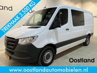 Mercedes-Benz Sprinter 315 CDI L2H1 RWD DC Dubbel Cabine / Euro 6 / Trekhaak 3500 KG / Airco / Camera / 6 Persoons / 12.800 KM!!