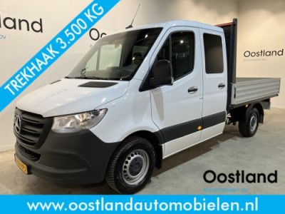 Mercedes-Benz Sprinter 315 CDI L2 RWD DC Dubbel Cabine Open Laadbak / Euro 6 / Trekhaak 3500 KG / Airco / 10.900 KM !!