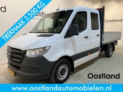 Mercedes-Benz Sprinter 315 CDI L2 RWD DC Dubbel Cabine Open Laadbak / Euro 6 / Trekhaak 3500 KG / Airco / 11.500 KM !!