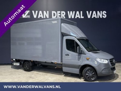 Mercedes-Benz Sprinter 316 CDI 164pk Automaat Bakwagen Laadklep Lengte 440cm, Hoogte 237cm Euro6 Airco | navigatie, mbux, stoelverwarming, bijrijdersbank