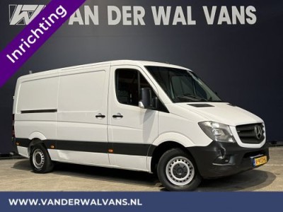 Mercedes-Benz Sprinter 316 CDI 164pk **BPM VRIJ voor de Ondernemer** L2H1 inrichting Euro6 Airco | 2800kg trekhaak | Omvormer Cruisecontrol, Parkeersensoren