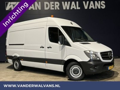 Mercedes-Benz Sprinter 316 CDI 164pk **BPM VRIJ voor de Ondernemer** L2H2 inrichting Euro6 Airco | 2800kg Trekhaak | Cruisecontrol parkeersensoren, chauffeursstoel