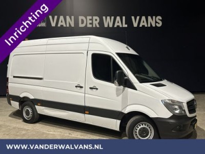 Mercedes-Benz Sprinter 316 CDI 164pk L2H2 inrichting Euro6 Airco | 2800kg Trekhaak | Cruisecontrol Parkeersensoren, Omvormer, chauffeursstoel